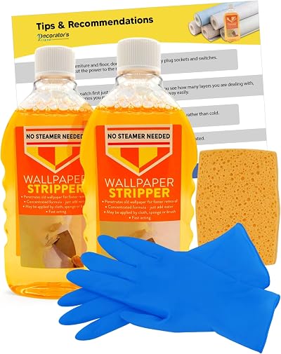 Decorator's Friend Wallpaper Stripper Bundle - 2x Stripping Liquid Kit