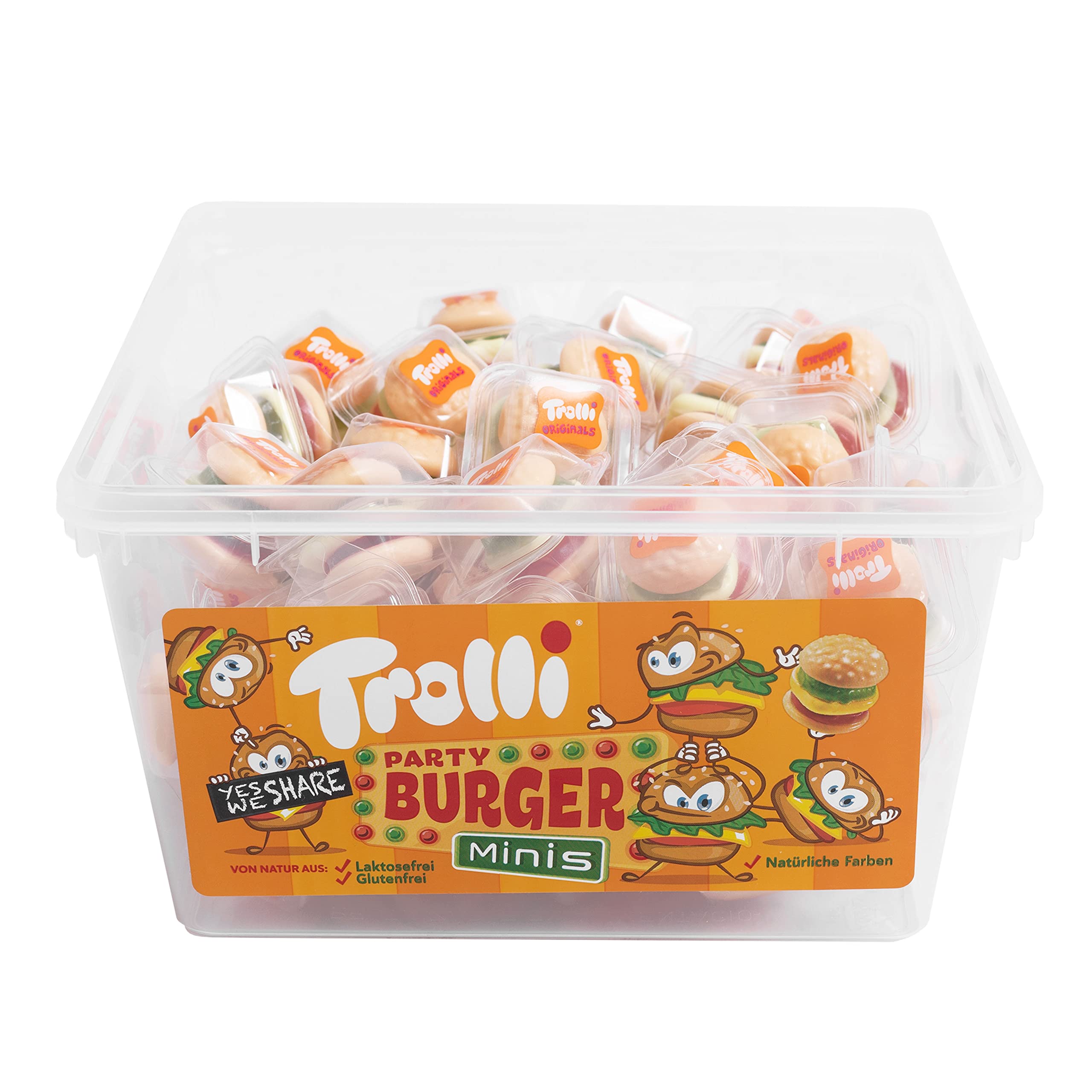 Trolli Mini Burger Menge:600g