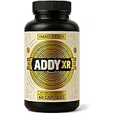ADDY XR - Adderall Alternative - Luxury Energy Management - Focus & Energy Supplement - High End Brain Booster - Focus, Energy, and Memory Support Vitamins - 60 Day Supply