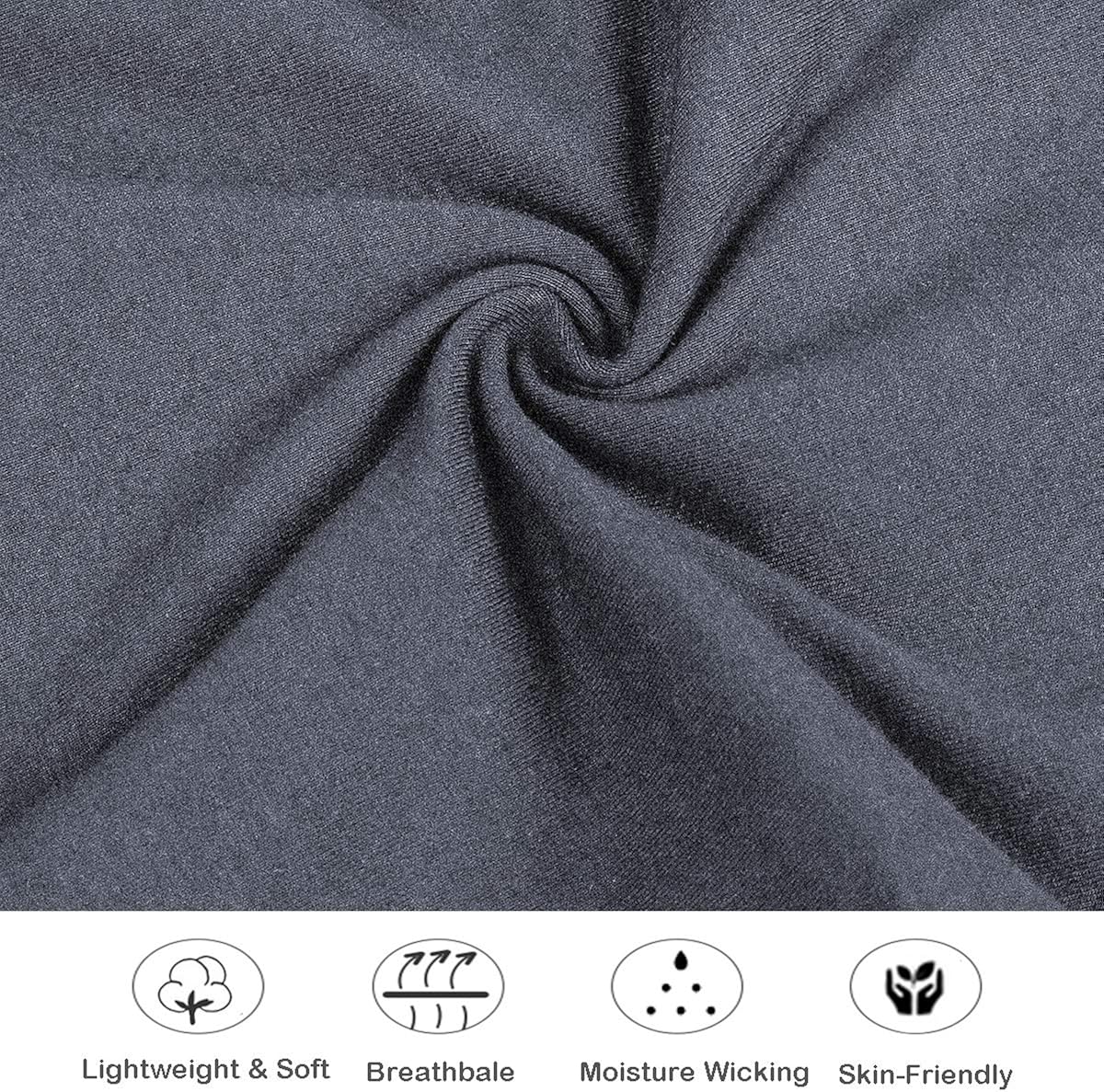 N-A Men's Yoga Shorts Cotton Running Athletic Sweat Loose Long Shorts with Pockets for Indoor Home Gym Exercise: Clothing
