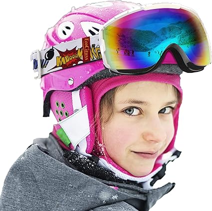 kids ski goggles that fit over glasses
