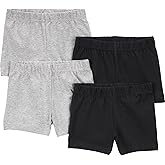 Simple Joys by Carter's Girls' 4-Pack Tumble Shorts