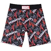 Marvel Comics Men's Deadpool Allover Print Tag-Free Boxers Underwear Boxer Briefs