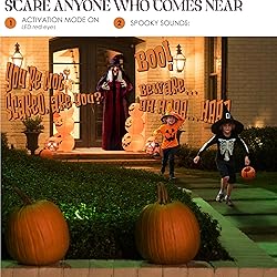 Life Size Hanging Talking Witch - Animated
