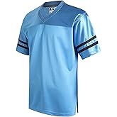 DEHANER Retro Classic Football Jerseys for Men Unisex Workout Dry-Fit Shirts Sports Uniforms Casual Tops
