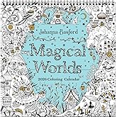 Johanna Basford's 2026 Coloring Wall Calendar