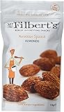 Mr Filbert'sFine Foods Moroccan Spiced Almonds | Vegan, Dairy Free & Gluten Free | 100% Natural Ingredients | Roasted Almonds with Chilli, Mint & Garlic - 3 Packs of 110g
