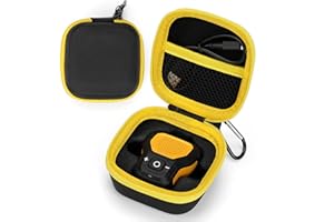 Bysameyee Storage Hard Case Compatible with DeWALT Bluetooth Speaker, Magnetic Clip-On Wireless Portable Mini Speaker Storage Holder Bag (Box Only)