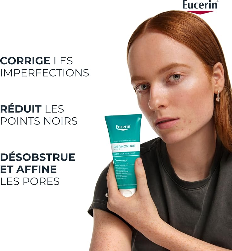 DermoPure Clinical Gommage Purifiant, Soin pour peau grasse, 100 ml
