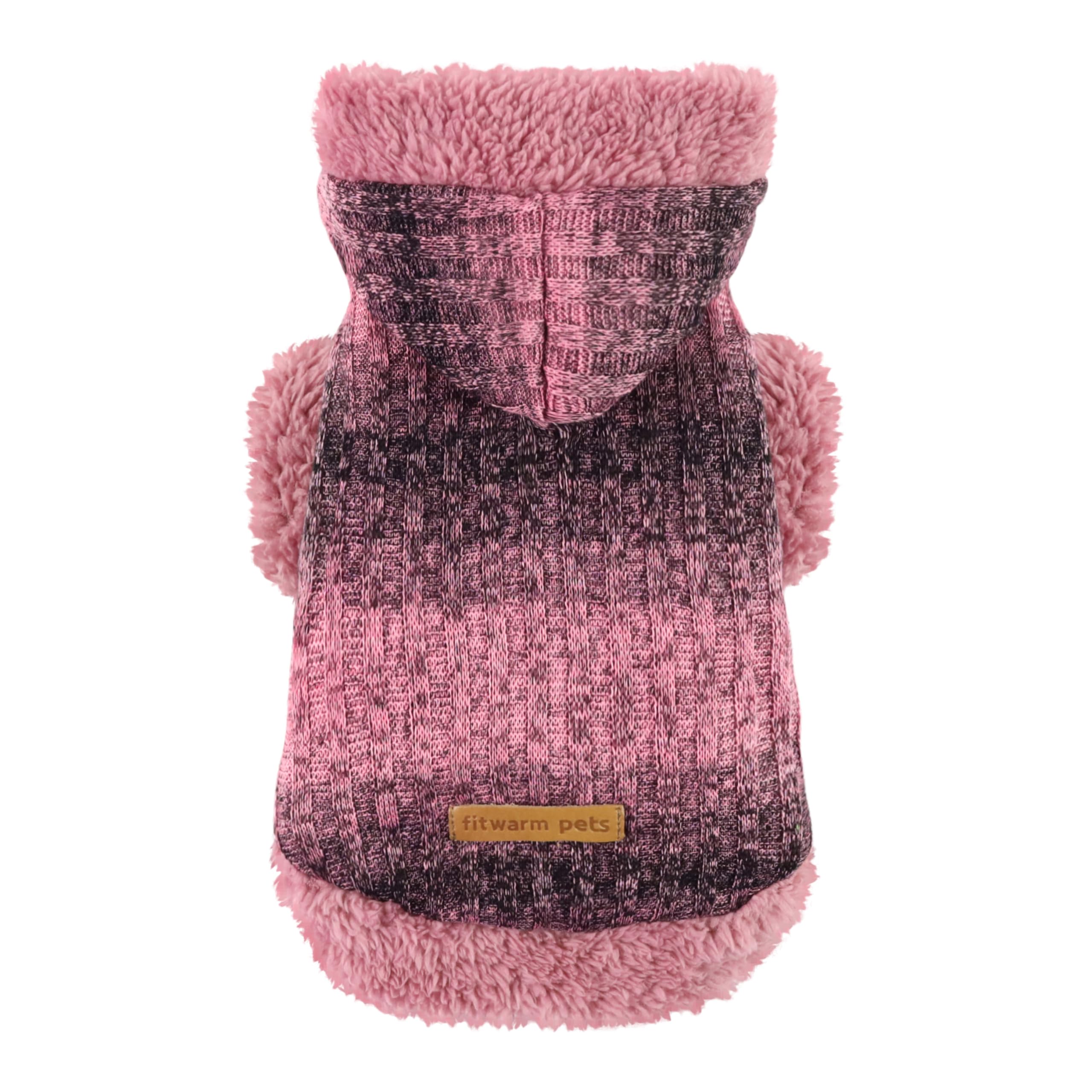 Fitwarm Fuzzy Dog Sweater, Knitted Winter Dog