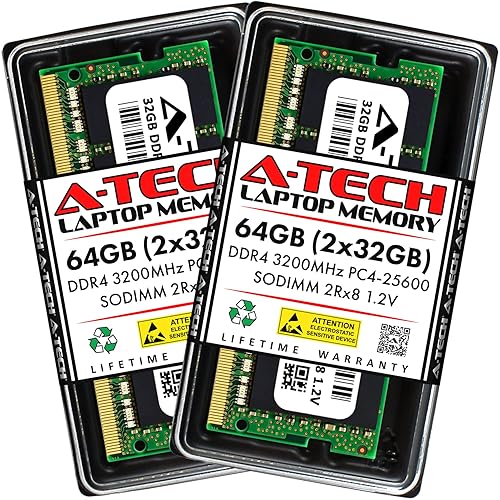 A-Tech 64GB Kit (2x32GB) RAM for Acer Nitro Gaming Laptop DDR4