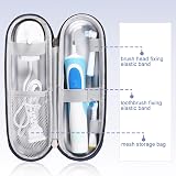 Hemiks Electric Toothbrush Travel Case Waterproof EVA Case with Accessories view 6