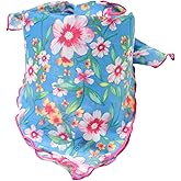 Arumary Soft 100% (80S) Cotton Floral Bandanas, Hair wrapper, Handkerchief, Hair scarf, Neckerchief, 22”X22”