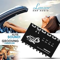 Lanzar 4 Band Parametric Equalizer - 7V RMS Output