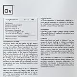 Oxford Vitality Capsicum Tablets 500mg | Vegan High Strength Supplement view 4