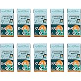 Radius Vegan Peppermint Anywhere Floss Travel Dental Floss for Oral Care Boost Non Toxic Tooth & Gum Protection (20 Single Us