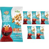 Earth's Best Organic Corn Puffs for Toddlers 2 Years Old and Up, Peanut Butter Flavor, 2 Oz Bag (Pack of 6)