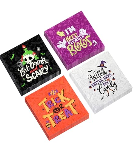 Serviette En Papier Pour Décoration De Table Halloween