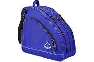 HMLIN OUTOOORS Roller Skate Bag Skate Bag for Women Men Inline Skate Bag with Adjustable Shoulder Strap Large Capacity Ice Skate Bag for Adult to Carry Inline/Figure/Quad/Roller Skate Accessories