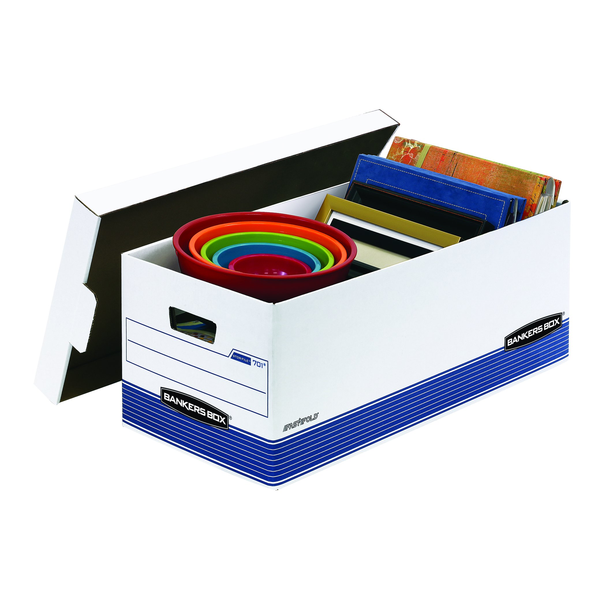 Bankers Box Stor/File MediumDuty Storage Boxes with LiftOff Lid