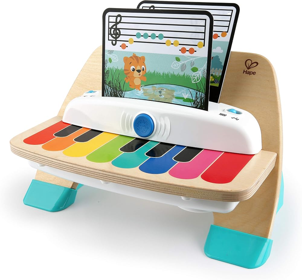 Baby Einstein Hape Magic Touch Piano Wooden Musical Toy Kids