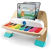 Baby Einstein Magic Touch Piano Wooden Musical Toy Toddler Toy, Ages 6 Months and Up