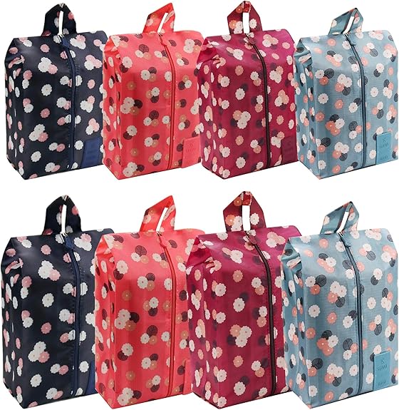 Bolsa de almacenamiento de zapatos de viaje impermeable portátil con