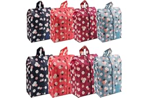 PIXHOTUL Travel Shoe Bags Waterproof Portable Shoe Storage Pouch with Handle for Men & Women