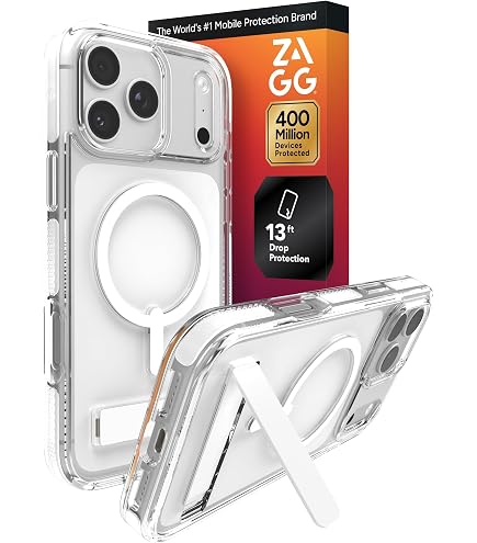 Amazon.com: ZAGG Crystal Palace Case for iPhone 17 Pro Max - Clear
