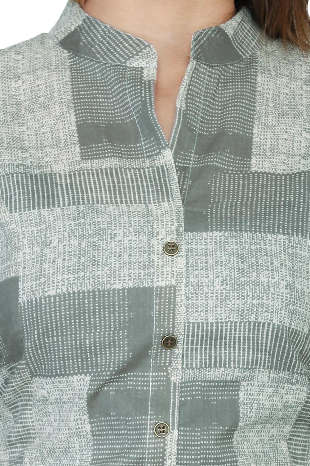 bright cotton kurtas for womens a-line printed kurti (off-white)