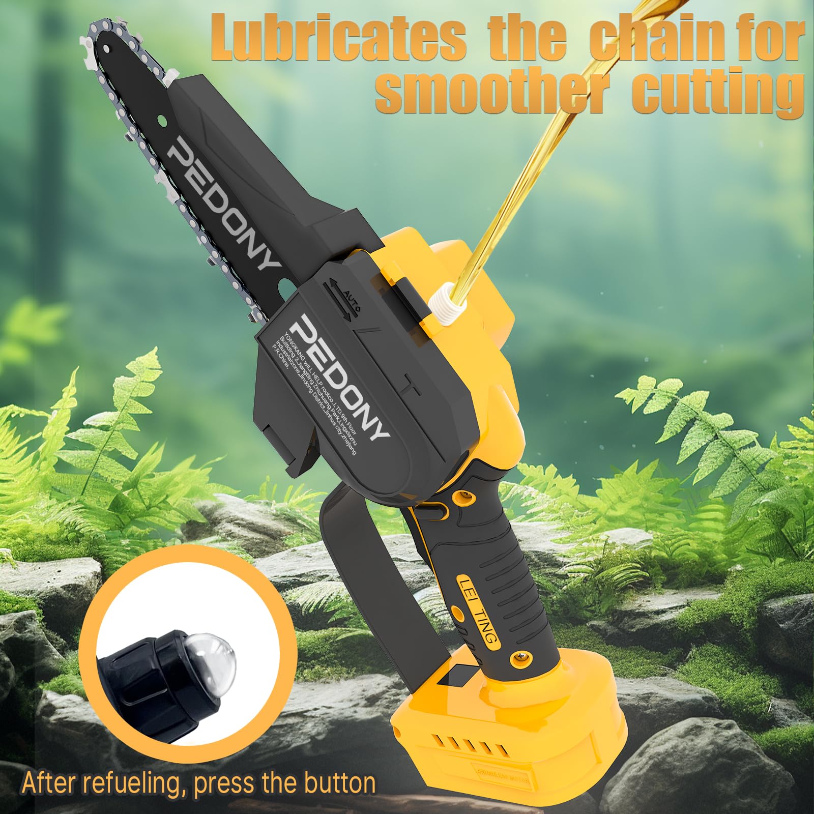 Mua Mini Cordless Chain,6 Inch Electric Power Chainsaw with Upgrade ...