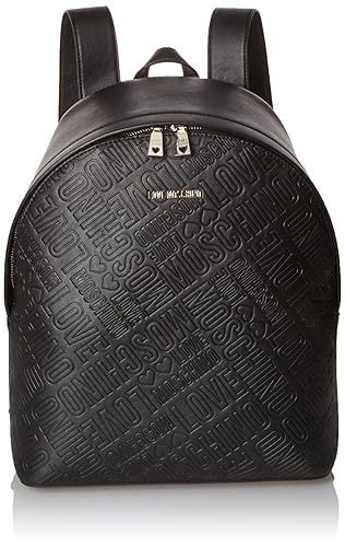 Love Moschino Damen JC4030 Rucksack, Schwarz (black) Love Moschino Damen JC4030 Rucksack, Schwarz (black)