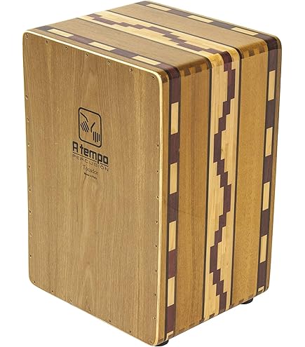 Amazon.com: A Tempo CJ-CLASS-01 Classic Cajon Drum, No Snare Wires