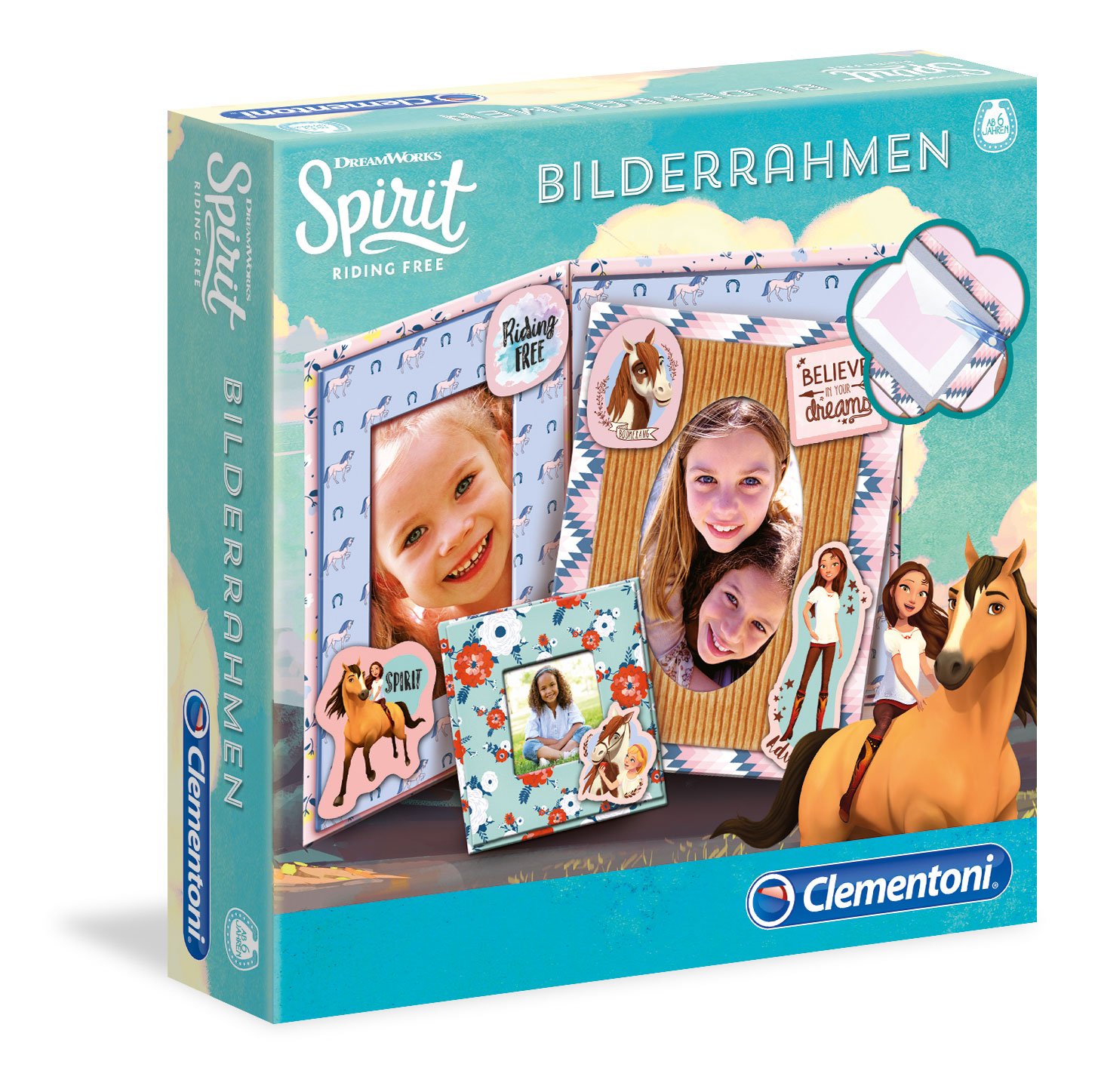 Clementoni 59104 Clementoni-59104 Spirit Picture Frame Clementoni-59104-Spirit Picture Frame, Multicolour