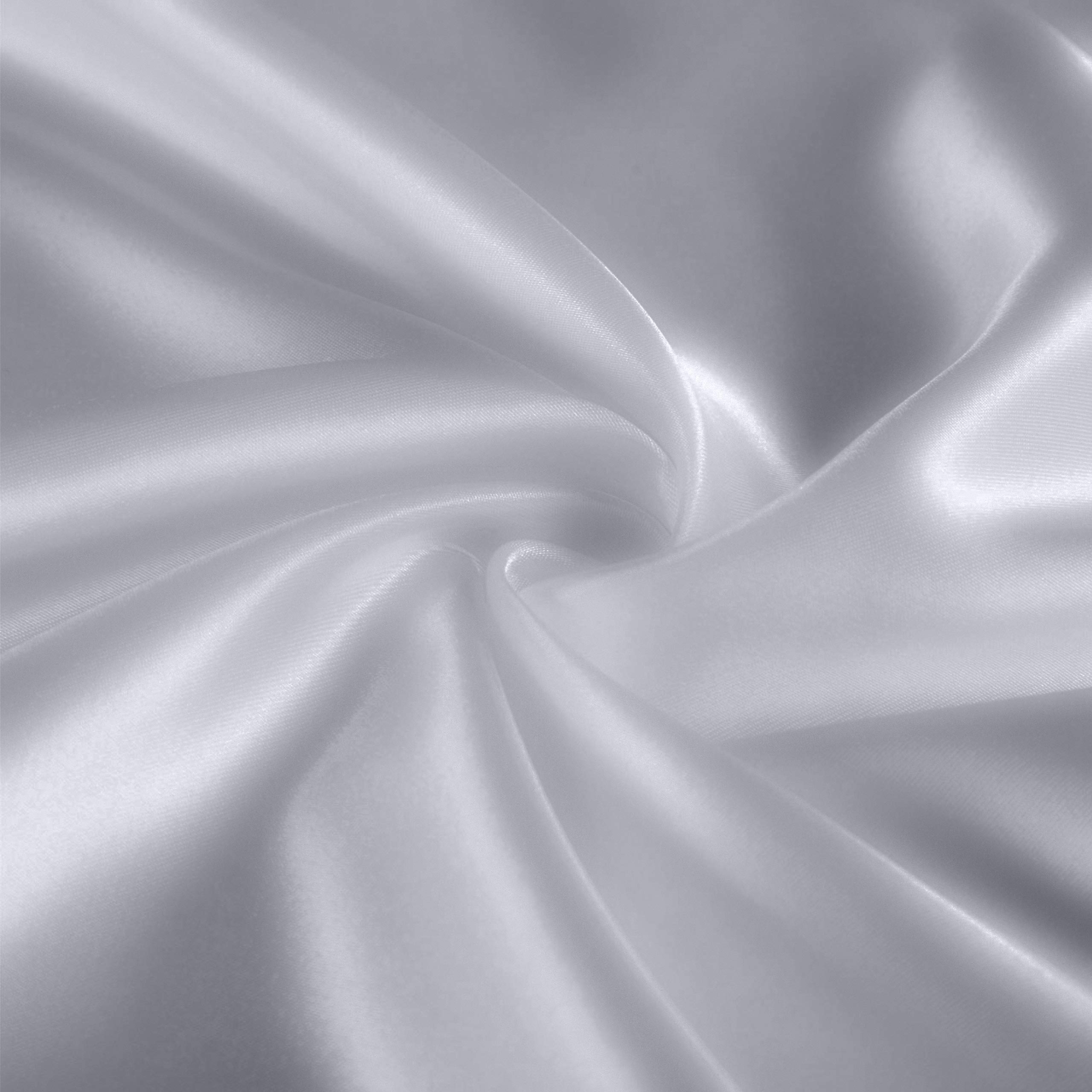 ZHOUBIN Soft-Silky Natural Silk Pillowcases with Both Sides Luxurious 25 Momme Silk and Hidden Zippered for Hair and Skin(1 Pack,20×30\