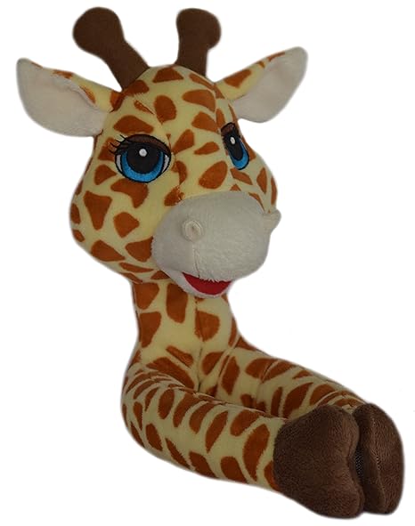 Curtain Critters Plush Jungle Safari Giraffe And Elephant Curtain