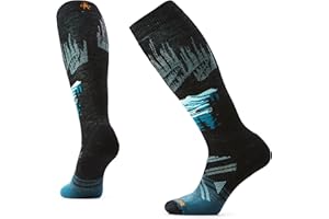 Smartwool Women's Ski Full Cushion Alpine Auroras Over the Calf Socks
