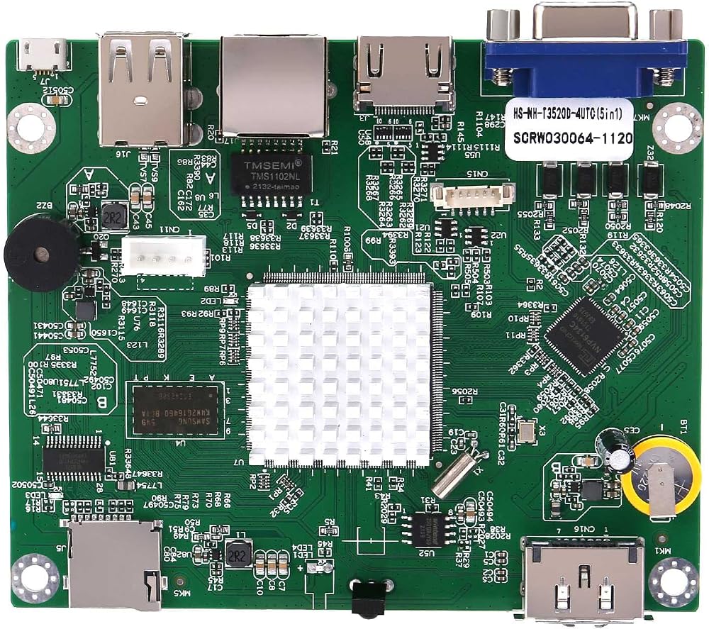 Uinfhyknd Mini Hybrid 6 In1 5V 4 Way Monitoring Motherboard