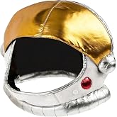KEPATO Astronaut Helmet Crazy Hat, Funny Hats for Adults Space Helmet Costume, Crazy Hats for Adults Space Theme Party Hat, Novelty Astronaut Helmet Costume Accessory for Halloween