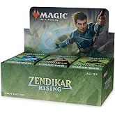 Magic: The Gathering Zendikar Rising Draft Booster Box | 36 Booster Packs (540 Cards) + 1 Box Topper | 36 Full Art Lands | Factory Sealed