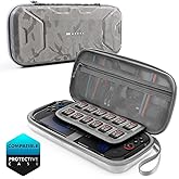 Mumba Carrying Case for Nintendo Switch 2 2025, [Plus Version] Portable Protective Travel Carry handbag Pouch for Blade/Titan Case [Large Capacity] (CamoGray)