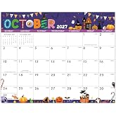 2027 Calendar - Magnetic Calendar for Refrigerator, Jan.2027 - Dec.2027 | 8" &times; 10", Magnetic Fridge Calendar 2027, Tear-off Pad, Blocks with Julian Dates - 12 Different Themes