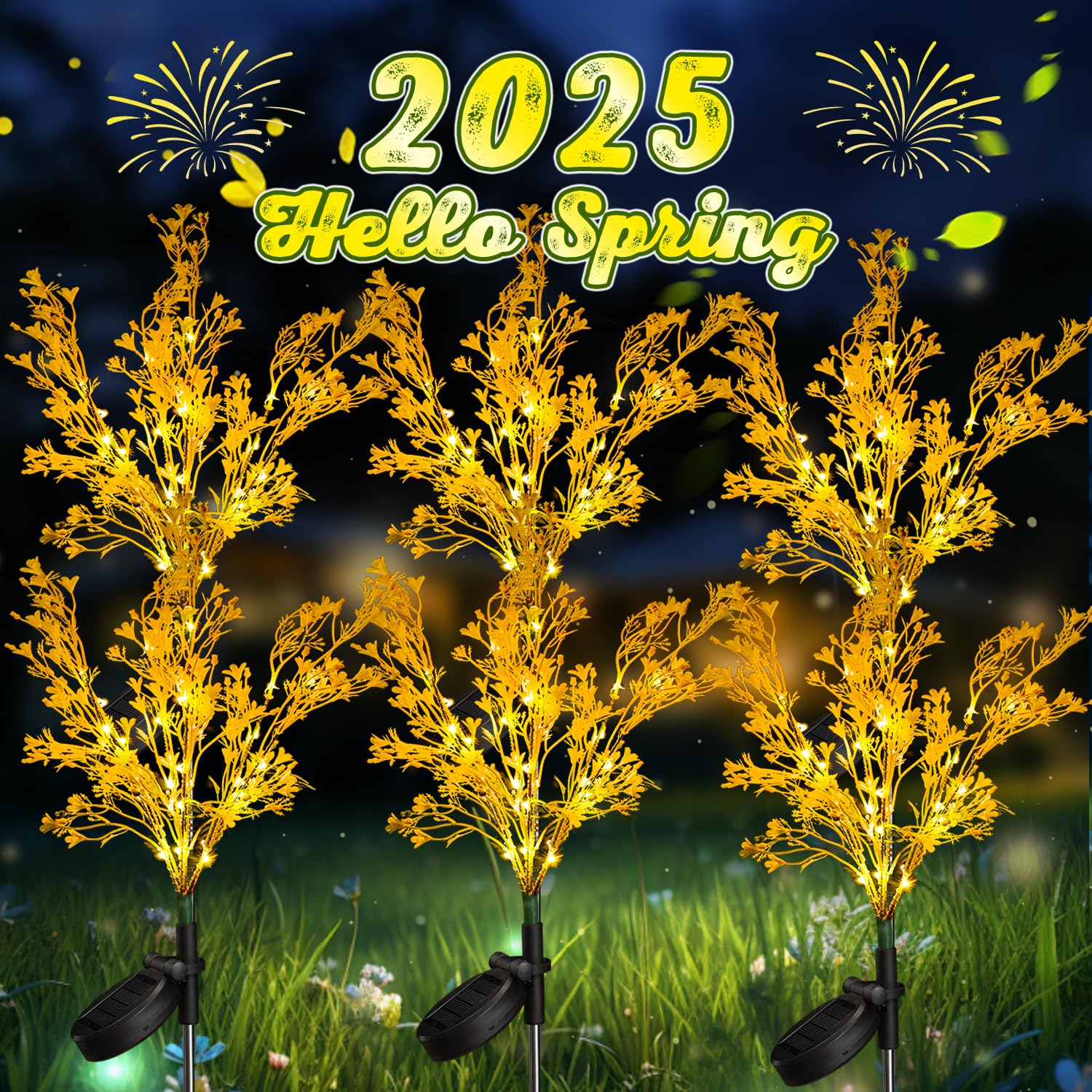 Neporal Golden Solar Flowers Outdoor Waterproof