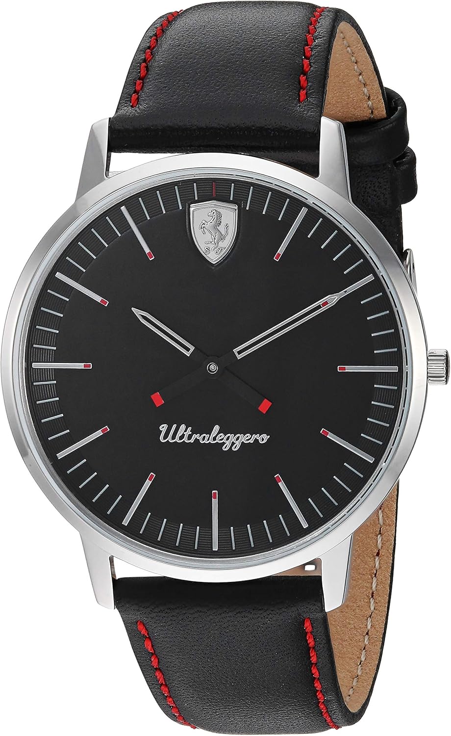 Amazon.com: Ferrari Men's Ultraleggero Stainless Steel Quartz Watch