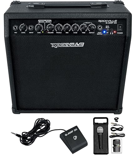 Amazon.com: Rockville G-AMP 30 Watt Guitar Amplifier w