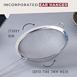 Fackelmann Initial Sieve Stainless Steel Fine Mesh with Rim 15.5 cm view 3