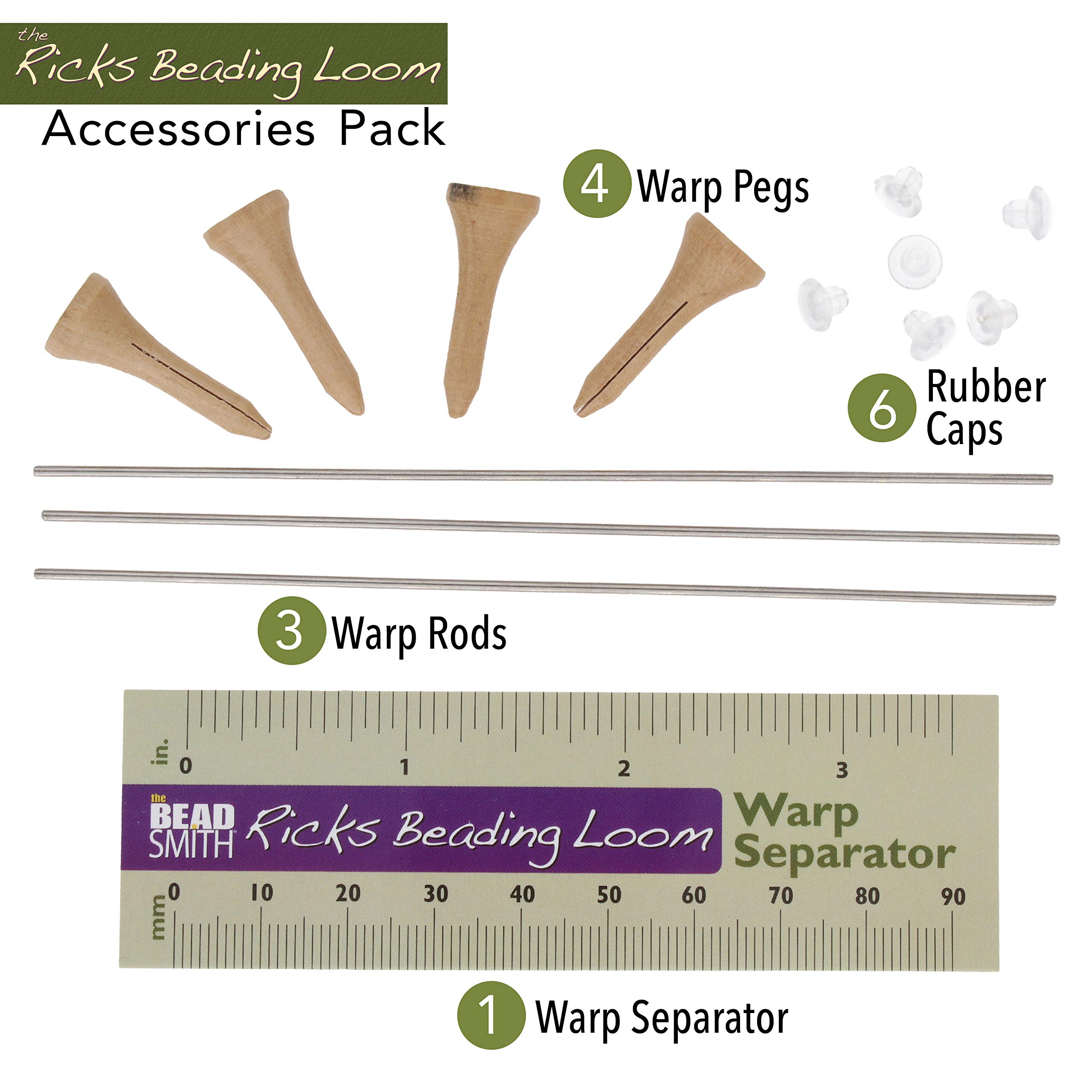 The Beadsmith Ricks Bead Loom Accessory Kit (1 Pack)