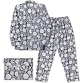 Huar Cotton Pajamas for Women - Luxurious Cotton Womens Pajama Sets - Comfortable Christmas PJ Set, Breathable & Light Pjs