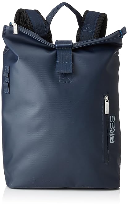 BREE Unisex-Erwachsene Punch 712, Blue, Backpack S Rucksack, Blau, 36x14x30 cm