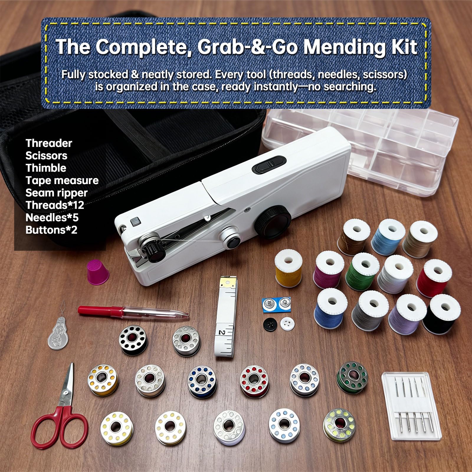 Photo 1 of **NON FUNCTIONAL** Handheld Sewing Machine33